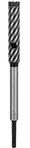 Bosch 1x PRO SDS plus-9 Rebar Cutter Hammerbohrer (für Stahlbeton, Gusseisen, Ø 25,00 mm, Professional Zubehör Bohrhammer)