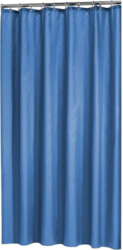 Sealskin Textil Duschvorhang Madeira, Farbe: Blau, 120 x 200 cm