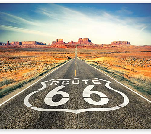 murando - Fototapete Vlies Dekoration Route, 300x210 cm, Schlafzimmer | Full HD Druck, 3D-Effekt, lichtbeständige Farben, ideal fürs Wohn- oder Schlafzimmer, schnelle Montage, lichtbeständig, edel