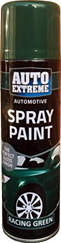 250ml Auto Spray Paint Racing Green 1906 Spray Can Household Car Van Bike Aerosol Paint (1 Pack)