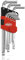Famex 10784 Winkelschraubendreher Sechskant für Innensechskantschrauben, lang, mit Kugelkopf, 1,5-10mm, 9-teilig - aus speziellem Chrom-Vanadium-Molybdän-S2-Stahl, extrem hoch belastbar
