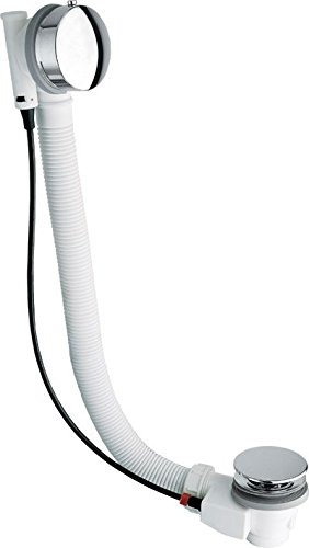 Bonde excentrique pour baignoire 70 cm
