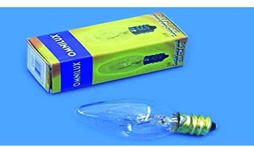 OMNILUX 230V/9W E-12 Kerzenlampe klein | Ersatzlampe für OMNITRONIC RL-8 und RLD-8
