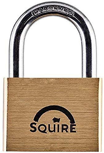 Henry Squire Lion Premium Solid Brass 5 Pin Double Locking Padlock, 60 mm (Length)