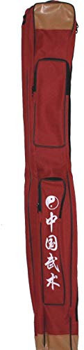 AAF Nommel ®, Doppelschwerttasche für Tai Chi Schwert, Bokken, Säbel 006