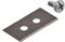 Ratioparts 022,8551 Rasenroboter Messerklinge passend für Husqvarna, Schwarz, 25.5 x 14 x 30 cm