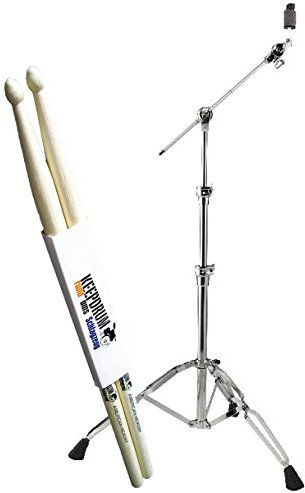 Pearl BC-930 - Supporto per piatti + bacchette per batteria Keepdrum