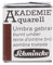 Schmincke – AKADEMIE® Aquarell, feine Künstler-Aquarellfarben, Umbra gebrannt, 16 664 044, halbes Näpfchen, Aquarellmalerei, vegane Wasserfarbe