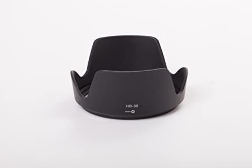 vhbw Gegenlichtblende kompatibel mit Nikon Nikkor AF 18-300 f/3.5-6.3G ED VR Objektiv mit 67mm Schraubgewinde - Streulichtblende, Schwarz