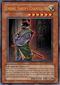 Yu-Gi-Oh! - Enishi, Shien's Chancellor (GLAS-EN032) - Gladiators Assault - 1st Edition - Ultra Rare