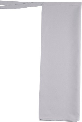 LEIBER Bistro-Vorbinder - Stoffbund und Stoffbänder - 80 x 100cm - silbergrau