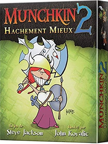 Asmodee - Munchkin 2: Hachement Mieux - Jeu de Cartes, EFSJMU02