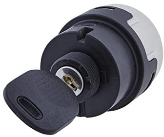 HELLA 6JB 003 959-001 Interruttore, Accensione / motorino d'avviamento, Comando torsione, 12/24V, 10a... poli, Interruttore acceso/spento/avvia/Preriscaldamento