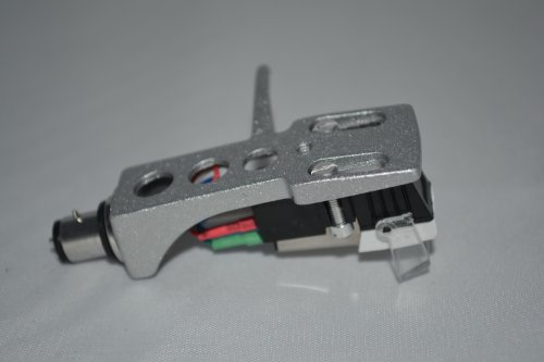 Argento copertura della TESTINA PER GIRADISCHI montaggio con CARTUCCIA PER TELEFUNKEN S 500 HI-FI, S 600 Hi-Fi, S 900 Hi-Fi, STS 1, TS 850 Hi-Fi, TS 860 hi-fi giradischi