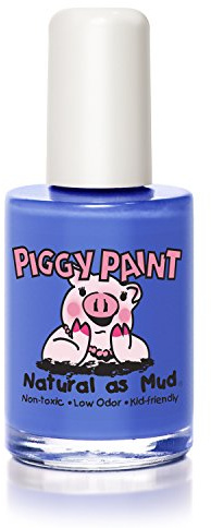 Piggy Paint Non-toxic Girls Nail Polish - Safe, Chemical Free - Blueberry Patch