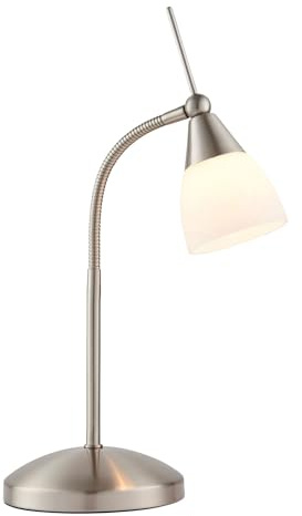 Satin Chrome Desk Lamp