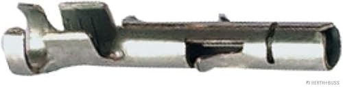 50 x HERTH & BUSS Crimpverbinder, unisoliert . AMP Tyco Mate-N-Lok Universal Rundsteckhülse 0,5 - 2,1 mm² 2,1 mm ø