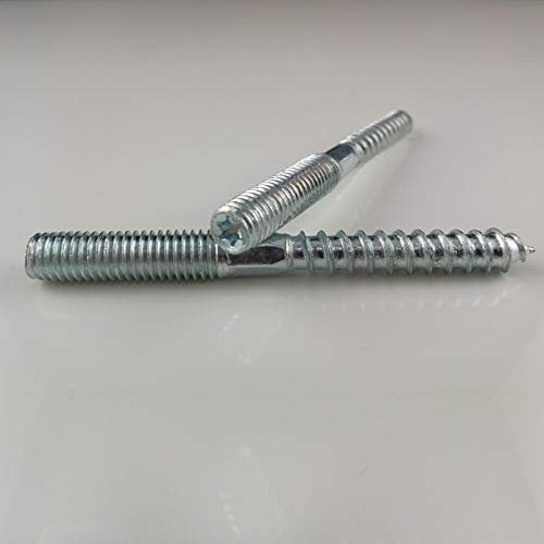 Stockschrauben M 8 x 120mm, Stahl verzinkt, 10 Stück