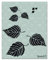 Stencil1 Kunststoff 21,6 x 11-inch-Leaves