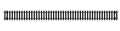 Hornby Track R601 12x Double Straights Pack