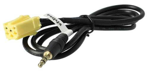 vhbw Cavo AUX Line-In adattatore per autoradio compatibile con Alfa Romeo, Fiat, Lancia auto, veicoli