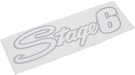 Adesivi Stage6, geplottet, Stage6, 20 x 6 cm, Argento