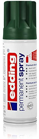 edding Permanent Spray, mat Vert mousse