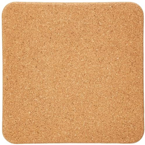 Fackelmann Tivet Square, Cork, Beige, 19 x 19 cm