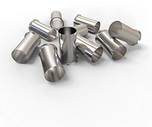 AUPROTEC Aderendhülsen von 0,5-50 mm² unisoliert 10-1000 Stück Auswahl: (10 Stück, 16 mm²)