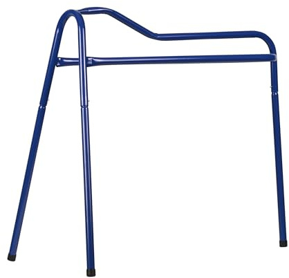 Roma 3 Leg Saddle Stand, Blue, Regular