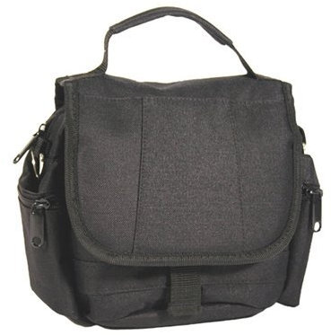 Strand Large Nylon Case Bag for Camcorder and SLR Camera - Black