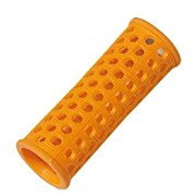 Comair 3011740 Flachwellwickler, 22 mm, konisch lang, 10er Beutel, orange