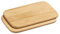 Zassenhaus Frühstücksbrettchen Holz | 2er Set | aus nachhaltigem Gummibaum | Brotzeitbrett | pflegeleicht | robust | 26 x 17 cm