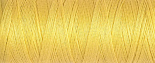 Gutermann Sew All Polyester Thread, 100Mtr, Banana Yellow (0327), 5.5 x 1.8 x 1.8 cm