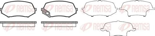 Remsa 1337.00 Brake Pads