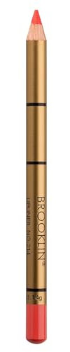 Impala - Brooklin Wasserfester Lipliner | Permanenter Lipliner | Wasserfester Lipliner | Lang haltender Lipliner | Farbe 214 Mattes Orange Korallenorange