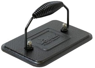 Eddingtons Poêle en Fonte rectangulaire, Presse grillée de 17,15 x 11,43 cm.