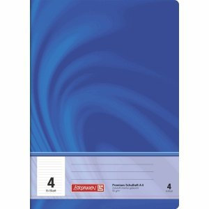 Brunnen 25 x Schulheft Young Vivendi A4 Lineatur 4 90 g/qm 16 Blatt
