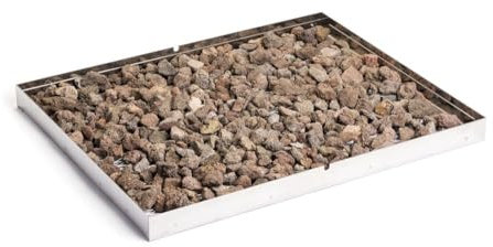 HENDI 145531 Teglia per Pietra Lavica