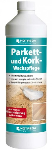 Hotrega Parkett- und Kork-Wachspflege, 1 L, 1 Stück, H110192001