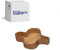Decora 0320199 Confezione Forme Colombe, 1Kg-100, Carta di cellulosa, Marrone, 1000 g-100 Pezzi