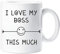 60 Second Makeover I Love My Boss This Much Tasse Ami Collègue Bureau Employee Secret Santa Cadeau D'anniversaire Nouveauté Noël Humour Marrant