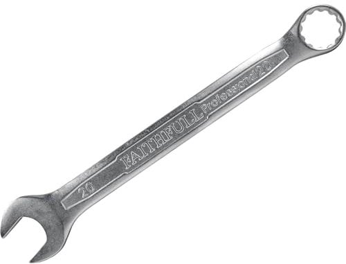 Faithfull SPAC21 Combination Spanner CV Satin Finish 21mm