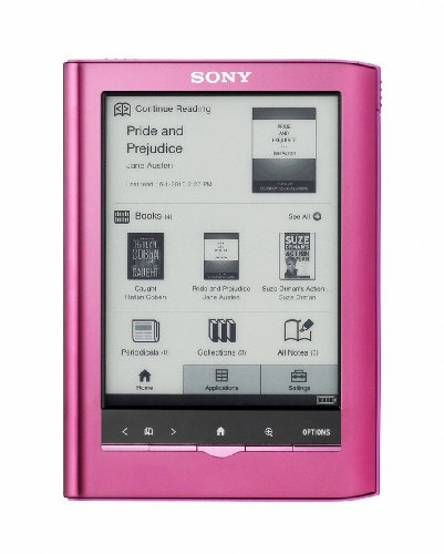 Sony Reader Pocket Edition PRS-350 - eBook reader - 5 monochrome E Ink ( 800 x 600 ) - pink