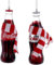 COCA-COLA® - Bottiglie di coca a forma di sciarpe, 2 assortiti: coca e coca dietetica