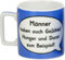 Sheepworld Tasse mit Spruch Männer Wortheld-Tasse, Porzellan, 45 cl, Blau | Tasse lustig, Sprüche-Tasse, Männergeschenk | 42472