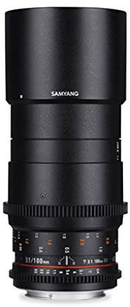 SAMYANG 13100T1.5M T3.1 VDSLR ED UMC MACRO Objektiv für Anschluss MFT (100mm)