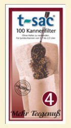 Teeparadies Löw Papierfilter t-sac Kannenfilter Gr. 4