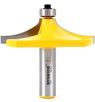 Yonico 13141 2-3/4-Inch Diameter Thumbnail Table Edge Thumbnail Router Bit 1/2-Inch Shank