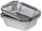 100 ciotole in alluminio rettangolari piccoli modello MADRID 145 x 120 x 40 mm / 470 ml (L-Rand) – Ciotola in alluminio contenitore per menù gastronomico vassoio vassoio vassoio vassoio forno forno teglia lasagne, teglia per lasagne, pasta, dessert, dessert, dessert, dessert, dessert, dessert, dessert, dessert, torta. u Tiramis ale Tiramisuform - Ciotola per buffet in alluminio per alimenti, per servire, catering, in alluminio, per barbecue, barbecue, barbecue, barbecue, festival, barbecue, feste, barbecue, feste
